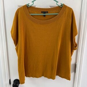 Eileen Fisher Women's Mustard T-shirt